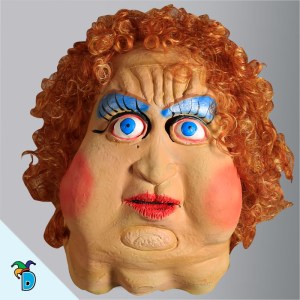 Mascara Gorda Con Pelo 